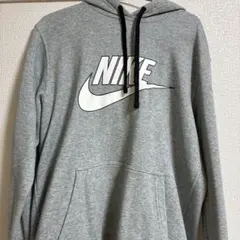 Nike グレー フード付きパーカー Lサイズ