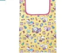 ちいかわ サンリオキャラクターズ エコバッグ 集合 総柄