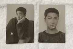 BTS MONOCHROME ミニフォトカード RM  ナムジュン