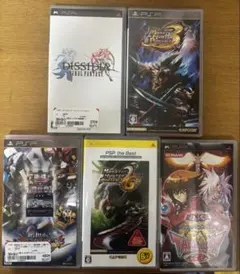 PSP ソフト まとめ売り 5本セット動作確認済 説明書あり