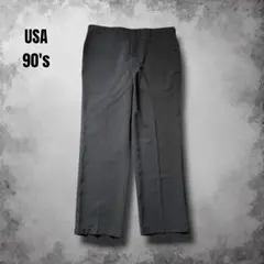 90s Haggar ヴィンテージフレアパンツ アクションスラックス ストライプ