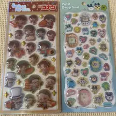 【正規品】プチドロップステッカー　たまごっち　コナン　うるちゅるポップシール