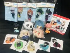 呪術廻戦 プチっとバッチ アクリルキーチェーン 16点