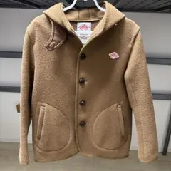 DANTON フード付きジャケット 36 ブラウン