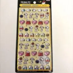 ボンボンドロップシールミニ　スヌーピー　たくさん