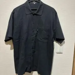 Stussy 半袖シャツ Wrinkly Cotton Gauze 黒 - メルカリ