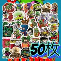 50枚　ラットフィンク スケボー　ステッカー