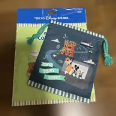 ディズニーリゾート　巾着　アメリカンウォーターフロント ③