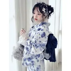 新品】グレイルGRL 水彩花柄浴衣セット[fy028] - メルカリ
