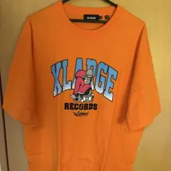 XLARGE オレンジ Tシャツ XL