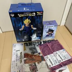 ドラゴンボール　一番くじ　孫悟空　ベジータ　フィギュア