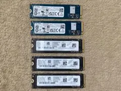 【ほぼ新品】内蔵SSD M.2 256GB　5枚セット