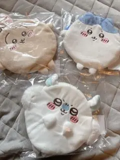 ちいかわくじ D賞:まんまるポーチ 3種セット