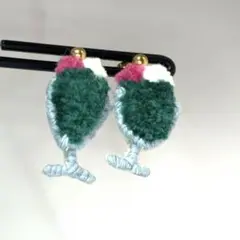 No.52 クリームソーダのピアス