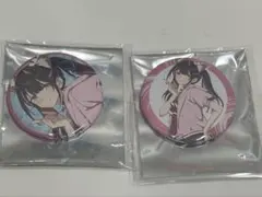 超かぐや姫！　ららぽーとコラボ　駒沢乃依　缶バッジ　2点セット