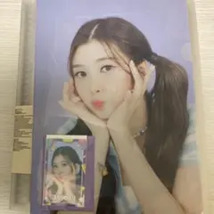 Kep1er 甜點樂園合作 Dayeon 套組 透明小卡 透明文件夾