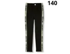 SISTER JENNI サイドラインロゴ ブラックパンツ