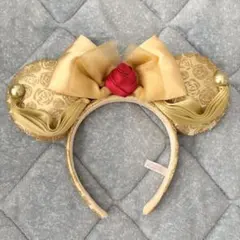 【美品】ディズニー カチューシャ 美女と野獣