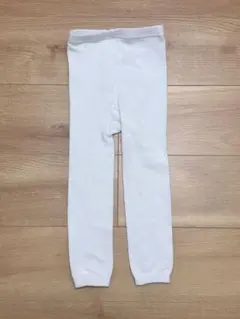 キッズ ホワイト レギンス スパッツ100