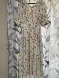 Honeys COLZA花柄ロングワンピース