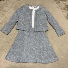 美品☆NATURAL BEAUTY BASIC ツイードセット 卒業式　入学式