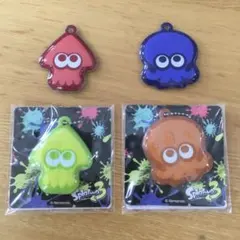 スプラトゥーン3　イカタコ　キーホルダー　イカ　タコ