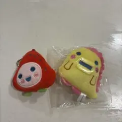 たまごっちミニミニchibiぬいぐるみマスコット せびれっち いちごっち