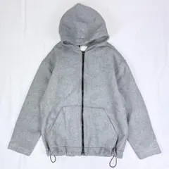 STUDIO NICHOLSON + ZARA フーデッドジャケット グレー