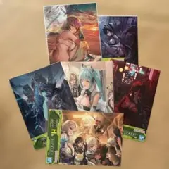 勝利の女神NIKKE 이치방쿠지 ポスター 6点セット
