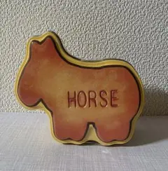 『2026限定』たべっこどうぶつチョコビスケット 新品未開封 HORSE缶　馬のサムネイル