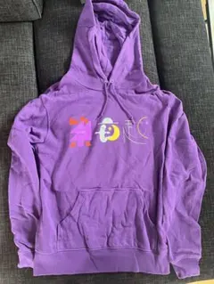 Stussy フォトプリント パーカー パープル S - メルカリ