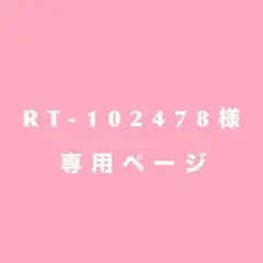RT-102478様専用