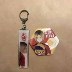 ハイキュー‼︎ 孤爪研磨　缶バッジ、キーホルダー