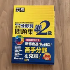 漢検 準2級 分野別問題集のサムネイル