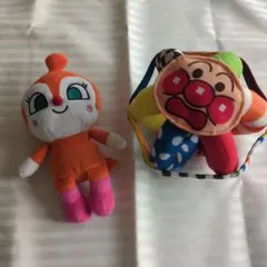 アンパンマン ドキンちゃんぬいぐるみと知育玩具セット