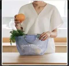 【完売品】DEAN & DELUCA メッシュトートバッグ ライラック S　新品