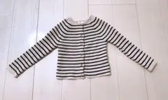 next ボーダー柄 カーディガン 110cm