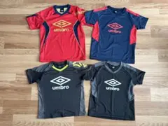 UMBRO サッカープラクティスシャツ 4枚セット　サイズ130.140のサムネイル