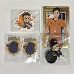ハイキュー 澤村大地 アクスタ チョコエッグ カード