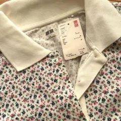 UNIQLO ポロシャツ　花柄