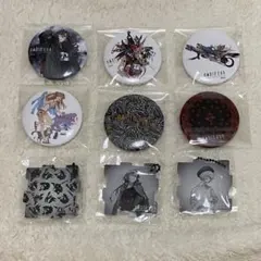 RADIO EVA アクリルパズルキーホルダー 缶バッジ　綾波レイ　アスカ　マリ