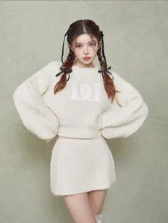 Darich キルティングロゴニットセットアップ FL IVO