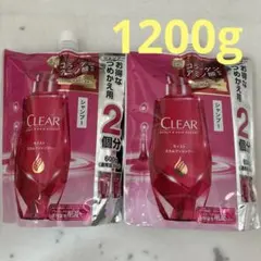 CLEAR クリア モイスト スカルプシャンプー 詰め替え 600g 2個セットのサムネイル