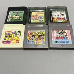 ゲームボーイ ゲームボーイカラー ソフト 6本セット