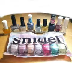 SNIDEL ネイルカラーセット ポーチ付き ＋他ネイル合計16本セットのサムネイル