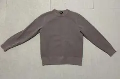 【ユニクロ】クルーネック ニットセーター