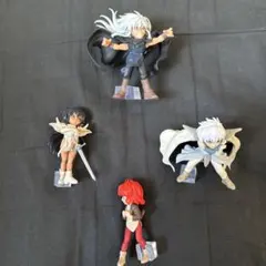 ガチャガチャ景品　バスタード　キャラクター4体セットのサムネイル