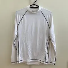 NIKE ホワイト 長袖 ストレッチシャツ DRY-FIT Mサイズ