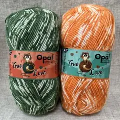 Opal オパール毛糸　トゥルーラブ2色セット③
