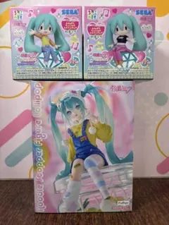 初音ミク ちょこのせ ぬーどるストッパー ロリポップ フィギュア 3体セット